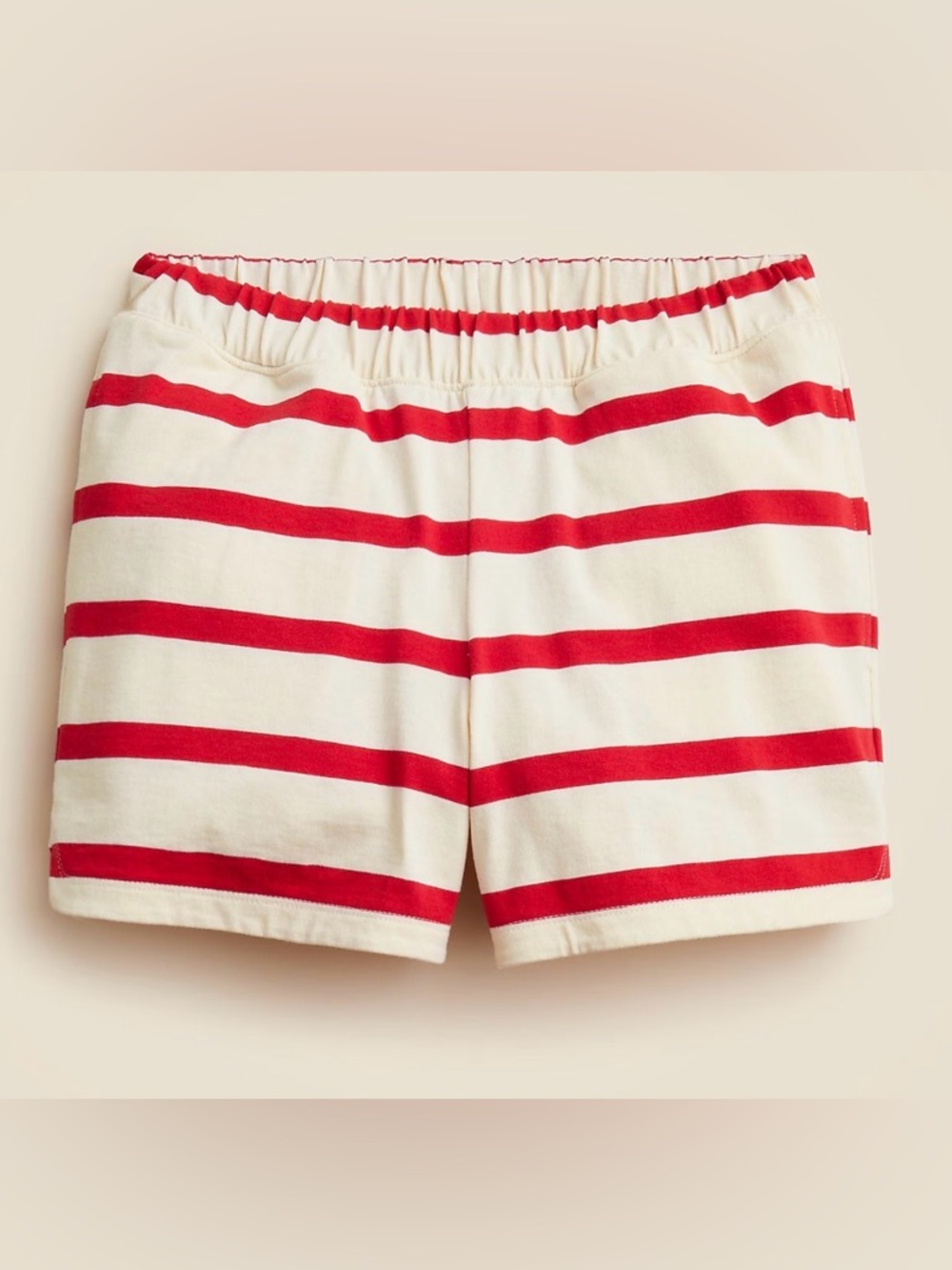 J Crew New Mariner Jersey short in stripe